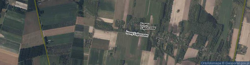 Zdjęcie satelitarne Nowy Łajszczew ul.